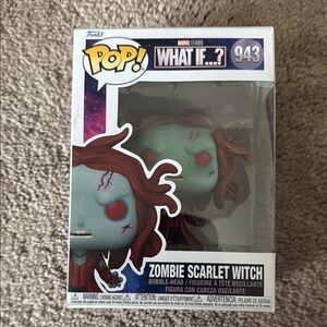 Funko Pop What If Zombie Scarlet Witch Figure